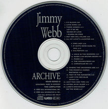 Load image into Gallery viewer, Jimmy Webb : Archive (CD, Comp)