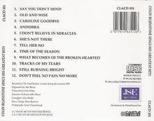 Load image into Gallery viewer, Colin Blunstone : Sings His Greatest Hits (CD, Album)
