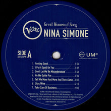 Load image into Gallery viewer, Nina Simone : Great Women Of Song (LP, Comp)