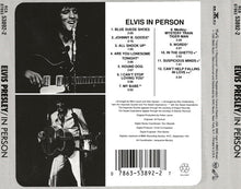 Load image into Gallery viewer, Elvis* : Elvis In Person (At The International Hotel Las Vegas, Nevada) (CD, Album, RE)