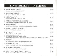 Load image into Gallery viewer, Elvis* : Elvis In Person (At The International Hotel Las Vegas, Nevada) (CD, Album, RE)
