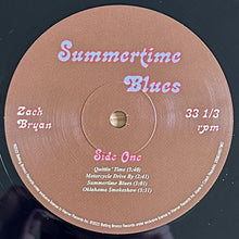 Load image into Gallery viewer, Zach Bryan : Summertime Blues (12", EP)