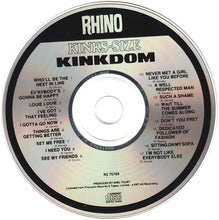 Load image into Gallery viewer, The Kinks : Kinks-Size Kinkdom (CD, Comp, RM, Cap)