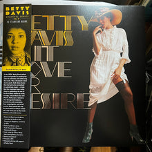 Load image into Gallery viewer, Betty Davis : Is It Love Or Desire (LP, Album, RE, Sil)