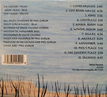 Load image into Gallery viewer, Joe LoCascio Trio, Joe LoCascio, David Craig (6), Tim Solook : November: The Music of Phil Gurlik (CD)