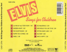 Load image into Gallery viewer, Elvis* : Elvis Sings For Children And Grownups Too! (CD, Comp, RE)