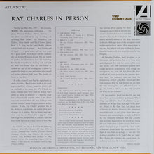 Load image into Gallery viewer, Ray Charles : Ray Charles In Person (LP, Album, Mono, Club, RE, RM, Blu)