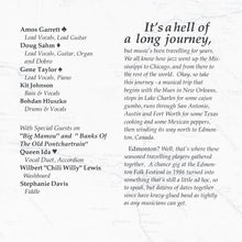 Load image into Gallery viewer, The Amos Garrett, Doug Sahm, Gene Taylor Band : The Return Of The Formerly Brothers (CD, Album, RE)
