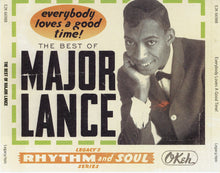 Load image into Gallery viewer, Major Lance : Everybody Loves A Good Time!: The Best Of Major Lance (2xCD, Comp, Mono, RE, RM)