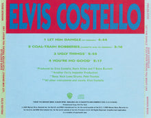 Load image into Gallery viewer, Elvis Costello : Let Him Dangle (Plus Other Tracks You Might Like) (CD, Single, Promo)