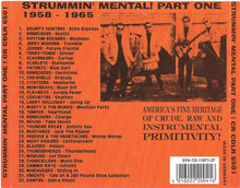 Load image into Gallery viewer, Various : Strummin' Mental! Part One (Raw, Rare And Rockin' Instrumentals 1958-1965) (CD, Comp)