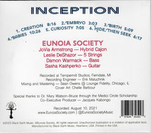 Load image into Gallery viewer, JoVia Armstrong* & Eunoia Society : Inception (CD, Album)