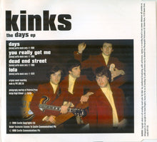 Load image into Gallery viewer, Kinks* : The Days EP (CD, EP)