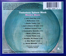 Load image into Gallery viewer, Thelonious Sphere Monk* : Monk’s Blues (CD, Album, RE, RM)