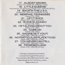 Load image into Gallery viewer, Chuck Berry : Hail! Hail! Rock 'N' Roll (CD, Comp)