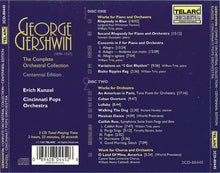 Load image into Gallery viewer, Gershwin*, Erich Kunzel, Cincinnati Pops Orchestra : Gershwin Centennial Edition (The Complete Orchestral Collection) (2xCD, Comp)