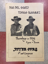 Load image into Gallery viewer, Dan Del Santo and Tomas Ramirez at After Ours (Poster)