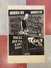 Load image into Gallery viewer, Dicks at Raul's - 1981 (Poster)