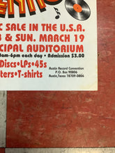 Load image into Gallery viewer, Austin Record Convention - 1995 (Poster)