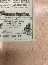 Load image into Gallery viewer, NRPS at Keystone-Berkeley/Great American Music Hall - 1975 (Poster)