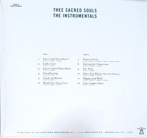 Thee Sacred Souls : The Instrumentals (LP, Album, Ltd, Red)