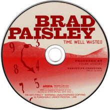Load image into Gallery viewer, Brad Paisley : Time Well Wasted (HDCD, Album, SPA)