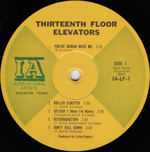 Load image into Gallery viewer, The 13th Floor Elevators* : The Psychedelic Sounds Of The 13th Floor Elevators (LP, Album, Mono, RE, RM, Hal)