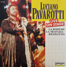 Load image into Gallery viewer, Luciano Pavarotti : Live On Stage (CD, Comp)