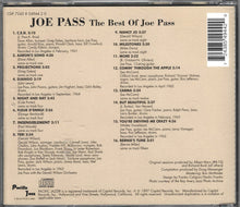 Load image into Gallery viewer, Joe Pass : The Best Of Joe Pass (CD, Album, Comp)