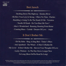 Load image into Gallery viewer, Bert Jansch : Bert Jansch + It Don't Bother Me (CD, Comp, RE)