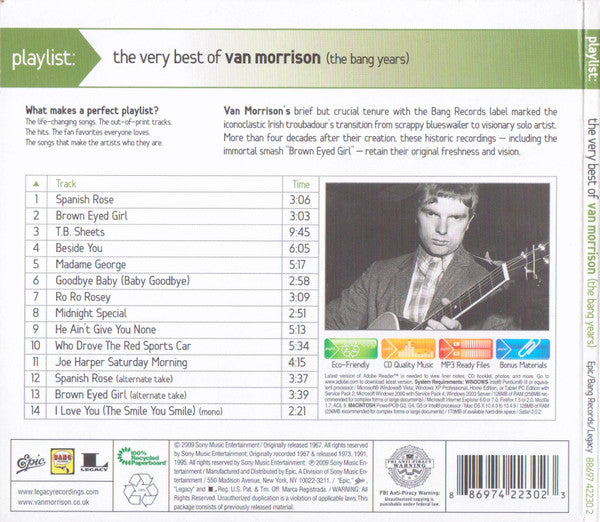 Buy Van Morrison : Playlist: The Very Best Of Van Morrison (The