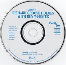 Load image into Gallery viewer, Richard "Groove" Holmes With Ben Webster : Groove (CD, Album, RE)