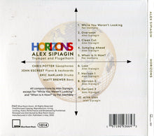 Load image into Gallery viewer, Alex Sipiagin : Horizons (CD, Gat)