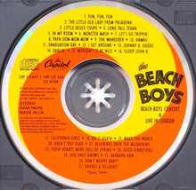 Load image into Gallery viewer, The Beach Boys : Beach Boys Concert & Live In London (CD, Comp, RM)