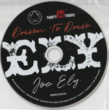 Load image into Gallery viewer, Joe Ely : Driven To Drive (CD, Album)