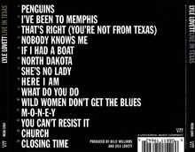 Load image into Gallery viewer, Lyle Lovett : Live In Texas (CD, Album)