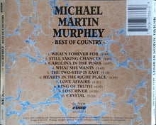 Load image into Gallery viewer, Michael Martin Murphey : Best Of Country (CD, Comp, RP)