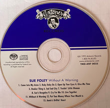Load image into Gallery viewer, Sue Foley : Without A Warning (CD, Album)