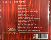 Load image into Gallery viewer, The Animals : Best Of The 60's The Animals (CD, Comp)