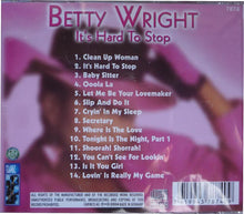 Load image into Gallery viewer, Betty Wright : It's Hard To Stop (CD, Comp)