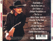 Load image into Gallery viewer, Jeff Carson : Jeff Carson (CD, Album)