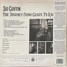 Load image into Gallery viewer, Sid Griffin : The Journey From Grape To Raisin (LP, Album, Tur)
