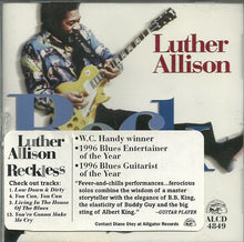 Load image into Gallery viewer, Luther Allison : Reckless (CD, Album, San)