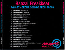 Load image into Gallery viewer, Various : Banzai Freakbeat (CD, Comp)