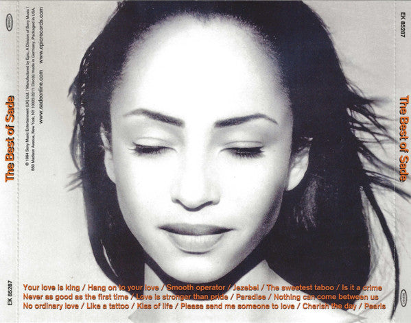 Buy Sade : The Best Of Sade (CD) Online for a great price