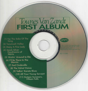 Townes Van Zandt : For The Sake Of The Song (CD, Album, RE)
