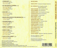 Load image into Gallery viewer, David Caffey Jazz Orchestra : At The Edge Of Spring (CD)
