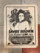 Load image into Gallery viewer, Savoy Brown at The Promised Land (Poster)