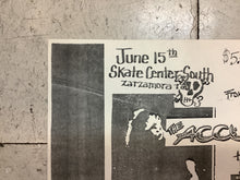 Load image into Gallery viewer, The Accüsed and Zarzamora at Skate Center South (Poster)