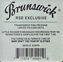 Load image into Gallery viewer, Little Richard : Try Some Of Mine: The Brunswick Recordings (12", EP, RSD, Comp, Pin)